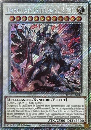 Despian Luluwalilith (Platinum Secret Rare) - RA05-EN042 - Rarity Collection 5 1st Edition