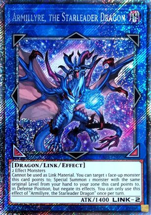 Armillyre, the Starleader Dragon (Platinum Secret Rare) (RA05-EN055) - Rarity Collection 5 1st Edition