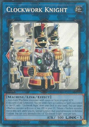 Clockwork Knight (Collector's Rare) - RA05-EN058 - Rarity Collection 5 1st Edition