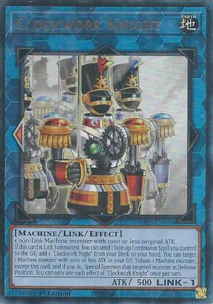 Clockwork Knight (Ultimate Rare) (RA05-EN058) - Rarity Collection 5 1st Edition