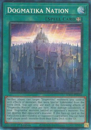 Dogmatika Nation (Collector's Rare) (RA05-EN066) - Rarity Collection 5 1st Edition