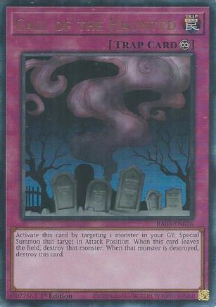 Call of the Haunted (PUR) - RA05-EN076 - Rarity Collection 5 1st Edition