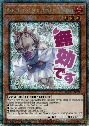 Ash Blossom & Joyous Spring (Starlight Rare) - RA05-EN091 - Rarity Collection 5 1st Edition