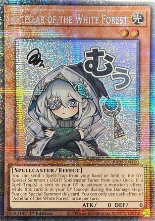 Astellar of the White Forest (Starlight Rare) - RA05-EN100 - Rarity Collection 5 1st Edition