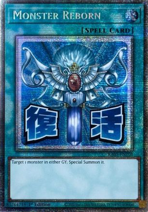 Monster Reborn (Starlight Rare) - RA05-EN108 - Rarity Collection 5 1st Edition