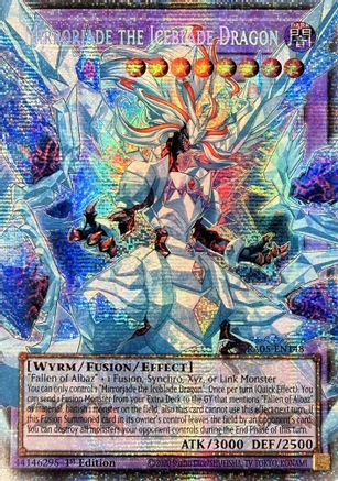 Mirrorjade the Iceblade Dragon (Starlight Rare) - RA05-EN148 - Rarity Collection 5 1st Edition