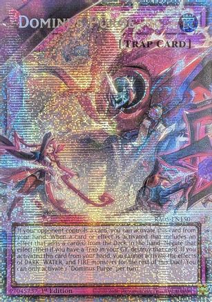 Dominus Purge (Starlight Rare) (Extended Art) - RA05-EN150 - Rarity Collection 5 1st Edition