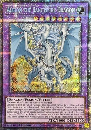 Albion the Sanctifire (Starlight Rare) (RA05-EN037) - Rarity Collection 5 1st Edition
