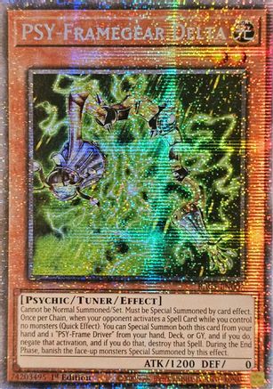 PSY-Framegear Delta (Starlight Rare) (RA05-EN007) - Rarity Collection 5 1st Edition