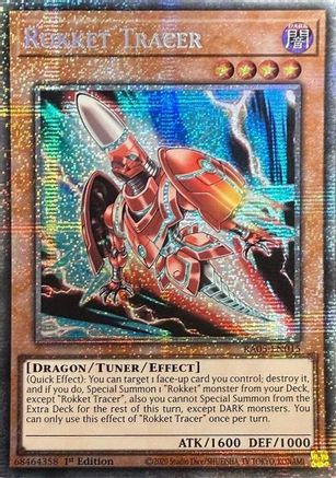 Rokket Tracer (Starlight Rare) - RA05-EN015 - Rarity Collection 5 1st Edition