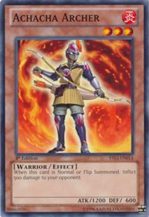 Achacha Archer - YS13-EN014 - Super Starter: V for Victory 1st Edition