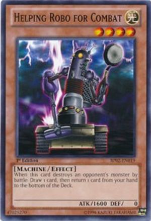 Helping Robo For Combat (BP02-EN019) - Battle Pack 2: War of the Giants Unlimited