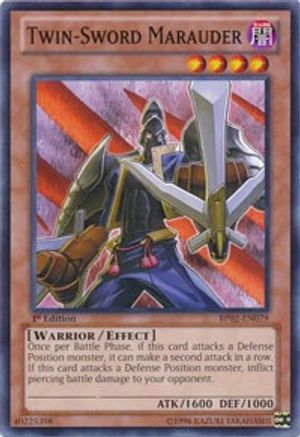 Twin-Sword Marauder (BP02-EN079) - Battle Pack 2: War of the Giants 1st Edition