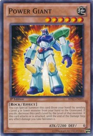 Power Giant (BP02-EN091) - Battle Pack 2: War of the Giants 1st Edition