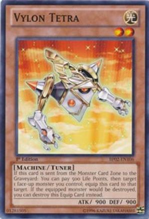 Vylon Tetra (BP02-EN106) - Battle Pack 2: War of the Giants 1st Edition