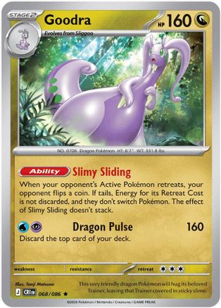 Goodra 68 - ME04 Chaos Rising Holofoil