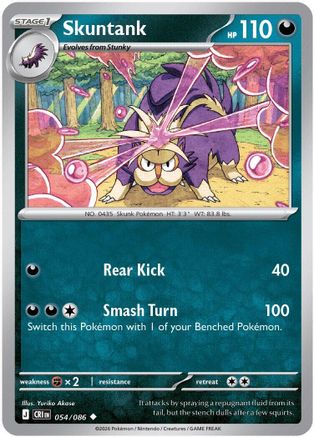 Skuntank 54 - ME04 Chaos Rising Reverse Holofoil