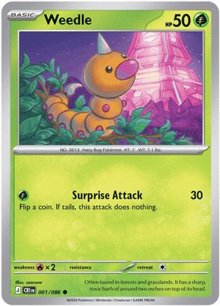 Weedle 1 - ME04 Chaos Rising