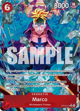 Marco (Alternate Art) - OP16-014 - The Time of Battle Foil