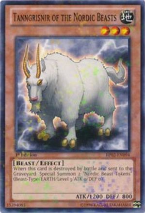 Tanngrisnir of the Nordic Beasts (Mosaic Rare) (BP02-EN094) - Battle Pack 2: War of the Giants Unlimited