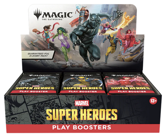 Magic The Gathering Marvel Super Heroes Play Booster