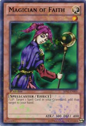 Magician of Faith (Mosaic Rare) (BP02-EN005) - Battle Pack 2: War of the Giants Unlimited