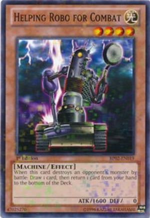 Helping Robo For Combat (Mosaic Rare) (BP02-EN019) - Battle Pack 2: War of the Giants 1st Edition