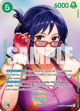 Tashigi (SP) - OP14-029 - The Time of Battle Foil