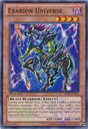 Exarion Universe (Mosaic Rare) (BP02-EN041) - Battle Pack 2: War of the Giants 1st Edition