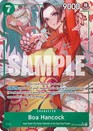 Boa Hancock (Alternate Art) - OP16-032 - The Time of Battle Foil