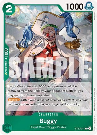 Buggy (ST30-011) - Starter Deck EX: Luffy & Ace Foil