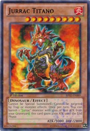 Jurrac Titano (Mosaic Rare) (BP02-EN089) - Battle Pack 2: War of the Giants 1st Edition