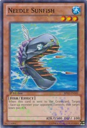 Needle Sunfish (Mosaic Rare) (BP02-EN101) - Battle Pack 2: War of the Giants Unlimited