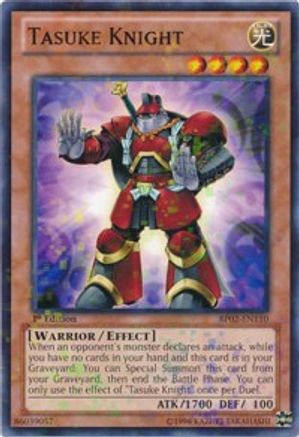 Tasuke Knight (Mosaic Rare) (BP02-EN110) - Battle Pack 2: War of the Giants Unlimited