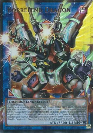 Borrelend Dragon (Extended Art) (BLGG-EN142) - Battles of Legend: Glorious Gallery 1st Edition