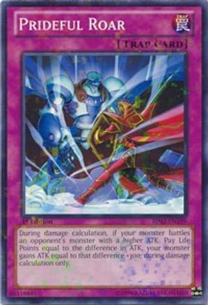 Prideful Roar (Mosaic Rare) (BP02-EN199) - Battle Pack 2: War of the Giants 1st Edition