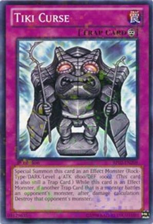 Tiki Curse (Mosaic Rare) (BP02-EN209) - Battle Pack 2: War of the Giants 1st Edition
