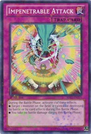Impenetrable Attack (Mosaic Rare) (BP02-EN211) - Battle Pack 2: War of the Giants 1st Edition