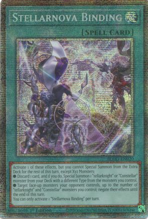 Stellarnova Binding (Starlight Rare) - BLGG-EN020 - Battles of Legend: Glorious Gallery 1st Edition