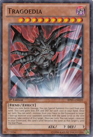 Tragoedia (Starfoil) (BP01-EN020) - Battle Pack: Epic Dawn 1st Edition