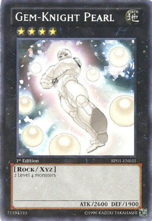 Gem-Knight Pearl (Starfoil) (BP01-EN031) - Battle Pack: Epic Dawn 1st Edition