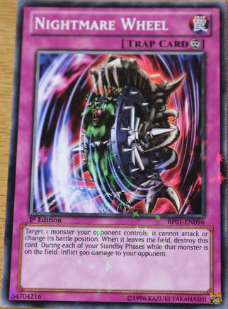 Nightmare Wheel (Starfoil) (BP01-EN096) - Battle Pack: Epic Dawn 1st Edition
