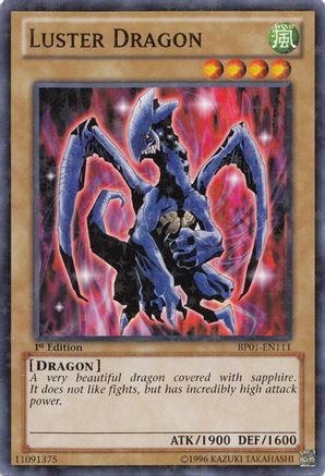 Luster Dragon (Starfoil) (BP01-EN111) - Battle Pack: Epic Dawn 1st Edition