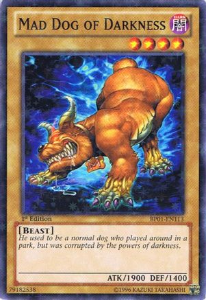 Mad Dog of Darkness (Starfoil) (BP01-EN113) - Battle Pack: Epic Dawn Unlimited