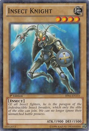Insect Knight (Starfoil) (BP01-EN115) - Battle Pack: Epic Dawn Unlimited