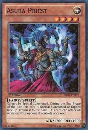 Asura Priest (Starfoil) (BP01-EN125) - Battle Pack: Epic Dawn 1st Edition