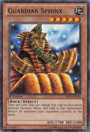 Guardian Sphinx (Starfoil) (BP01-EN130) - Battle Pack: Epic Dawn Unlimited