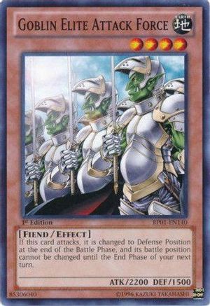 Goblin Elite Attack Force (Starfoil) (BP01-EN140) - Battle Pack: Epic Dawn 1st Edition