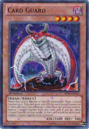 Card Guard (Starfoil) (BP01-EN162) - Battle Pack: Epic Dawn 1st Edition