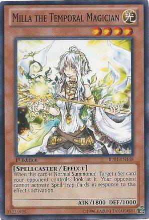 Milla the Temporal Magician (Starfoil) (BP01-EN168) - Battle Pack: Epic Dawn 1st Edition